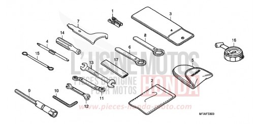 OUTILS CBF10008 de 2008